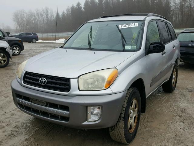 JTEHH20V026016620 - 2002 TOYOTA RAV4 GRAY photo 2