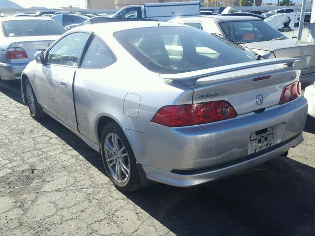 JH4DC53896S023540 - 2006 ACURA RSX SILVER photo 3