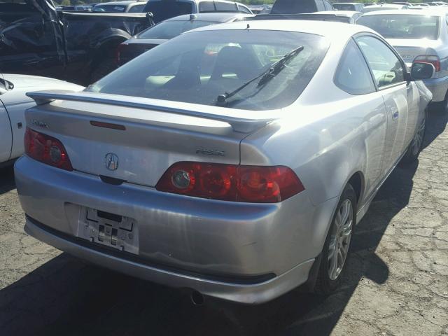 JH4DC53896S023540 - 2006 ACURA RSX SILVER photo 4