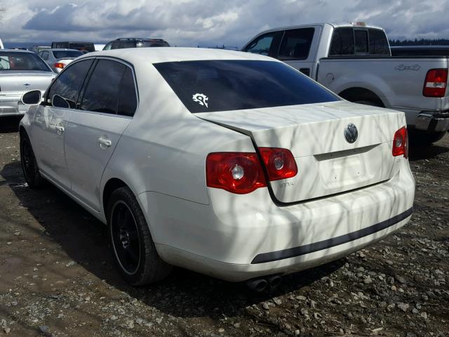 3VWRG71K06M630292 - 2006 VOLKSWAGEN JETTA 2.5 WHITE photo 3