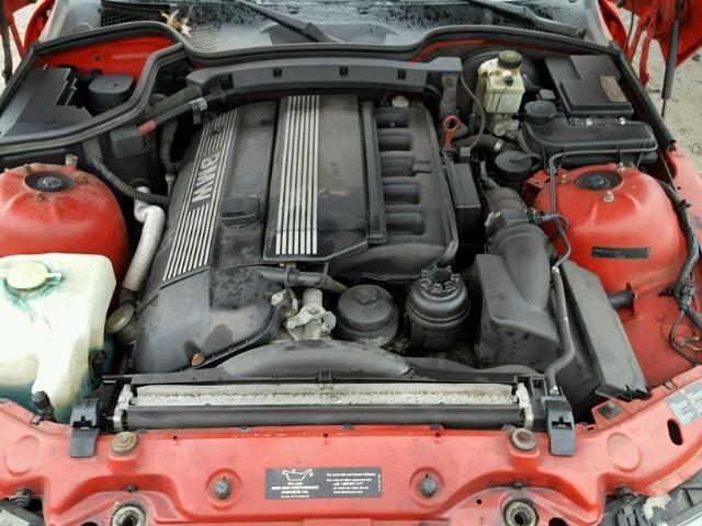 4USCH9348YLF86253 - 2000 BMW Z3 2.3 RED photo 7