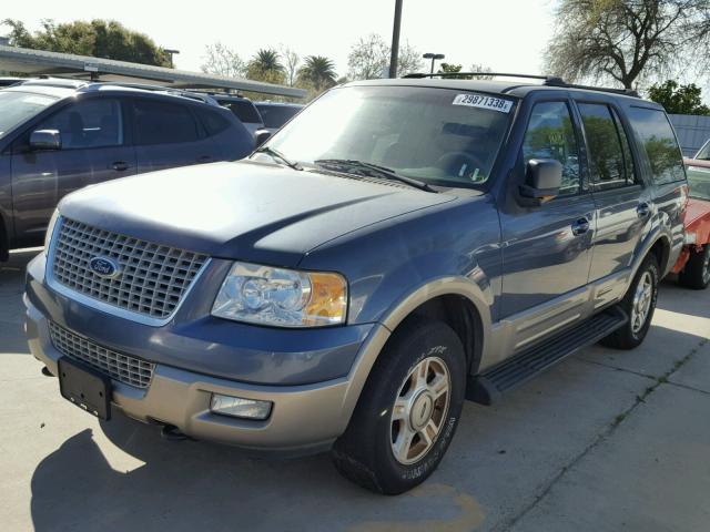 1FMFU18L33LB42084 - 2003 FORD EXPEDITION BLUE photo 2