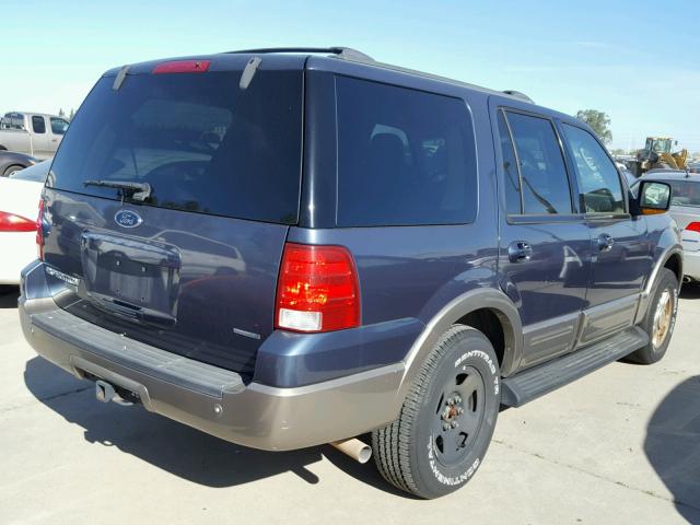 1FMFU18L33LB42084 - 2003 FORD EXPEDITION BLUE photo 4