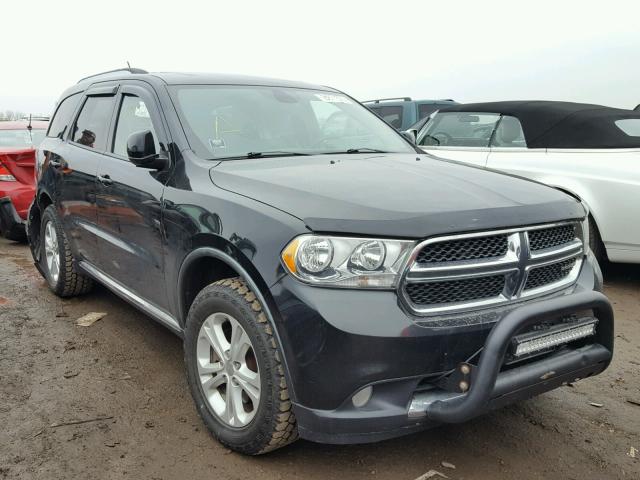 1D4SE4GT2BC596508 - 2011 DODGE DURANGO CR BLACK photo 1