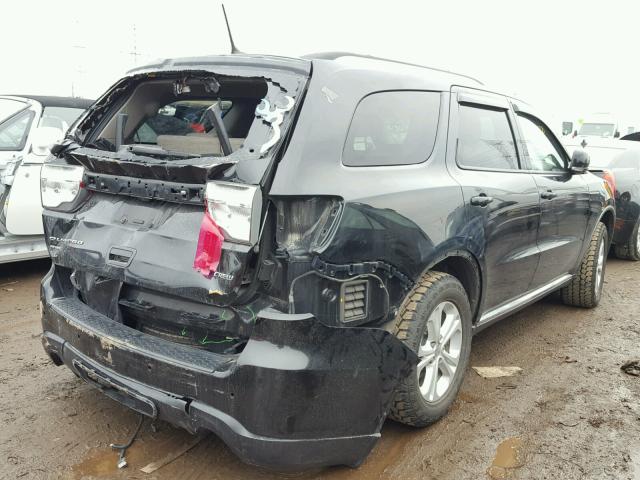 1D4SE4GT2BC596508 - 2011 DODGE DURANGO CR BLACK photo 4