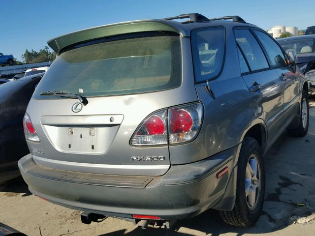 JTJHF10U810192664 - 2001 LEXUS RX 300 TAN photo 4