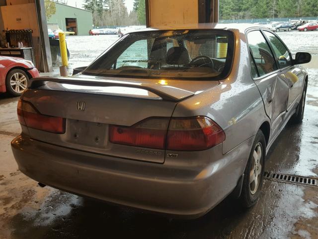 1HGCG1654YA052305 - 2000 HONDA ACCORD EX GRAY photo 4