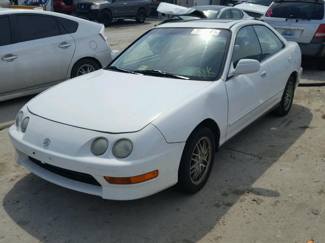 JH4DB76541S001082 - 2001 ACURA INTEGRA LS WHITE photo 2