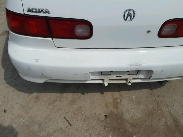 JH4DB76541S001082 - 2001 ACURA INTEGRA LS WHITE photo 9
