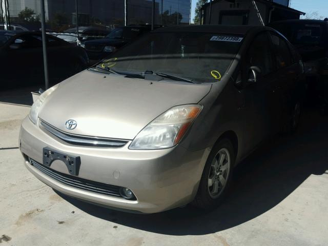 JTDKB20U777622498 - 2007 TOYOTA PRIUS TAN photo 2