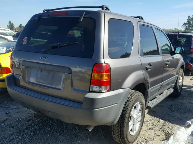 1FMCU03153KA26068 - 2003 FORD ESCAPE XLT GRAY photo 4