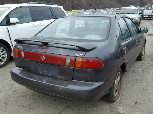 1N4BB41D4WC723455 - 1998 NISSAN SENTRA SE BLACK photo 4