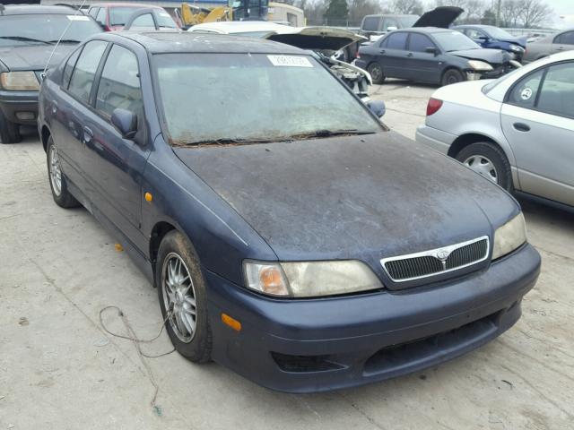 JNKCP11A1XT002353 - 1999 INFINITI G20 BLUE photo 1