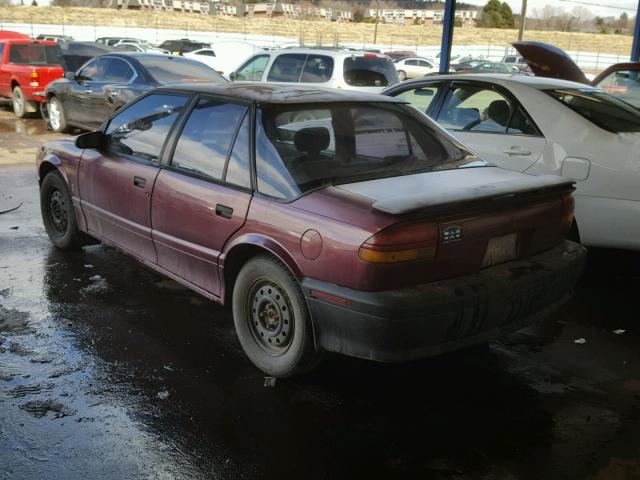 1G8ZG5598RZ207455 - 1994 SATURN SL1 MAROON photo 3