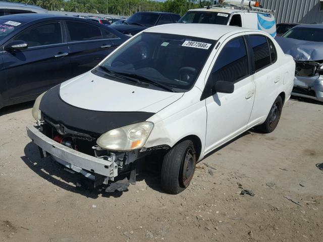 JTDBT123630313488 - 2003 TOYOTA ECHO WHITE photo 2