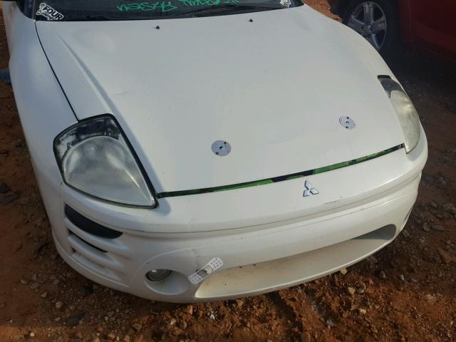 4A3AE45G74E108768 - 2004 MITSUBISHI ECLIPSE SP CREAM photo 9