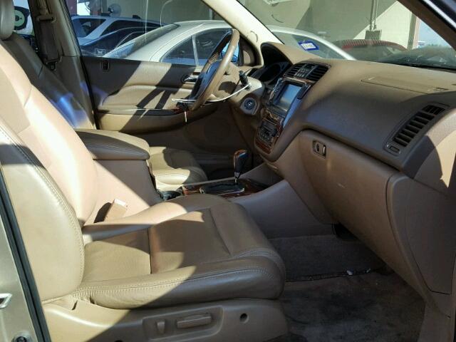 2HNYD18833H551007 - 2003 ACURA MDX TOURIN TAN photo 5