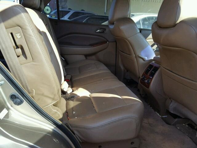 2HNYD18833H551007 - 2003 ACURA MDX TOURIN TAN photo 6