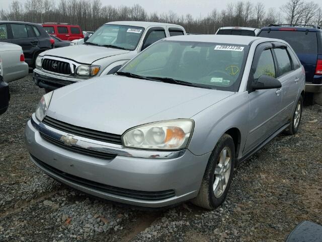 1G1ZT62895F123684 - 2005 CHEVROLET MALIBU MAX 银色 照片 2