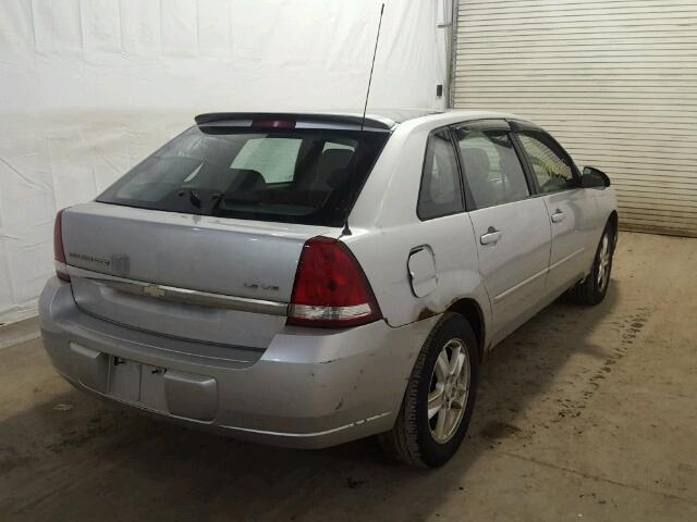 1G1ZT62895F123684 - 2005 CHEVROLET MALIBU MAX 银色 照片 4