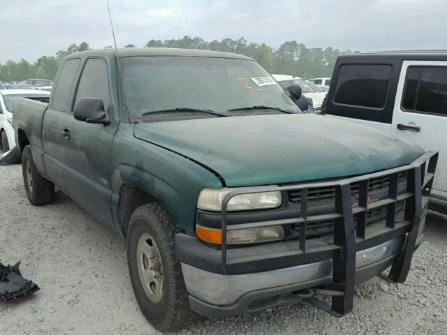 1GCEK19VXYE404264 - 2000 CHEVROLET SILVERADO GREEN photo 1