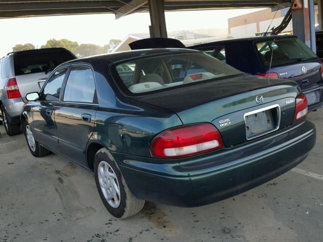 1YVGF22DXX5850203 - 1999 MAZDA 626 ES GREEN photo 3