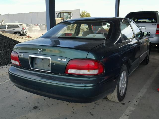 1YVGF22DXX5850203 - 1999 MAZDA 626 ES GREEN photo 4