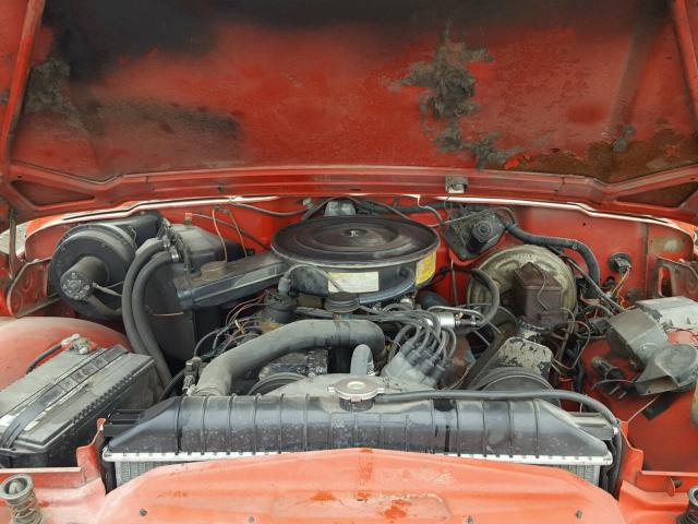 J8A15NP005080 - 1978 JEEP WAGONEER RED photo 7