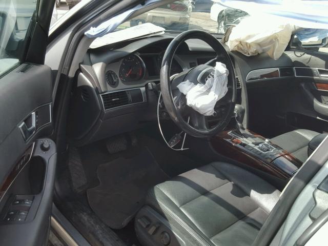 WAUDV74F67N084331 - 2007 AUDI A6 4.2 QUA GRAY photo 9