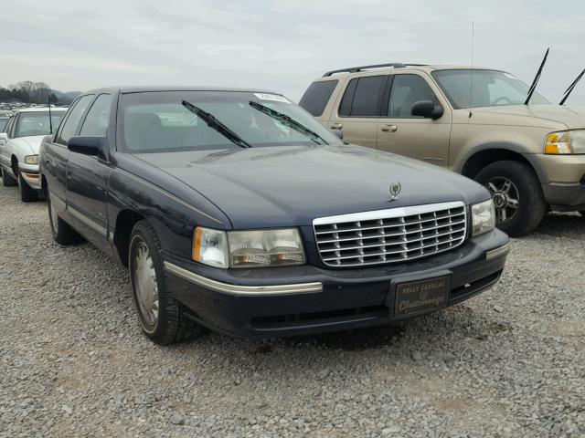 1G6KD54Y2VU237845 - 1997 CADILLAC DEVILLE BLUE photo 1