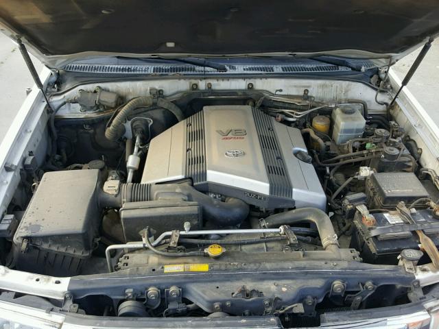 JTEHT05J512008916 - 2001 TOYOTA LAND CRUIS WHITE photo 7