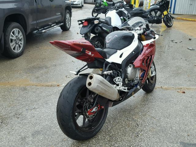 WB10D2109FZ352073 - 2015 BMW S 1000 RR MAROON photo 4