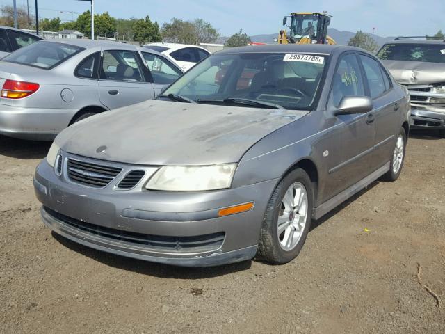 YS3FB45SX51031501 - 2005 SAAB 9-3 LINEAR GRAY photo 2