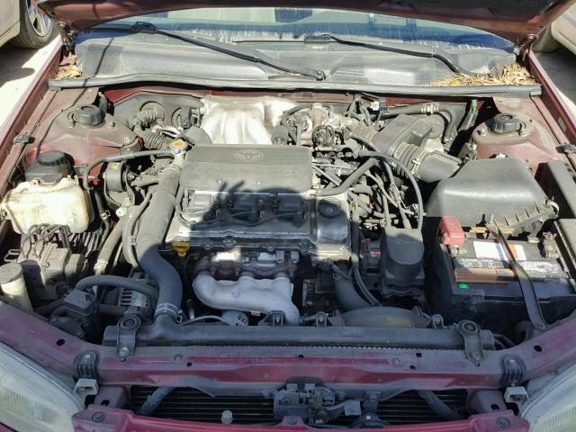 4T1BF22K7VU022395 - 1997 TOYOTA CAMRY CE WHITE photo 7