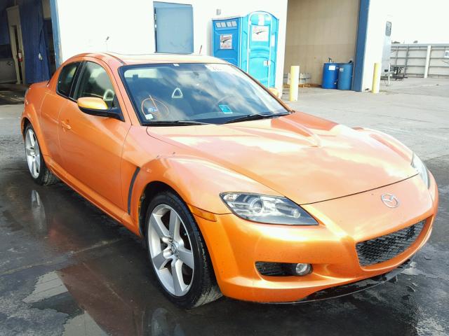 JM1FE173150156749 - 2005 MAZDA RX8 ORANGE photo 1