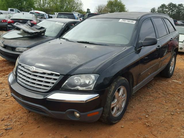 2C8GM68424R500975 - 2004 CHRYSLER PACIFICA BLACK photo 2