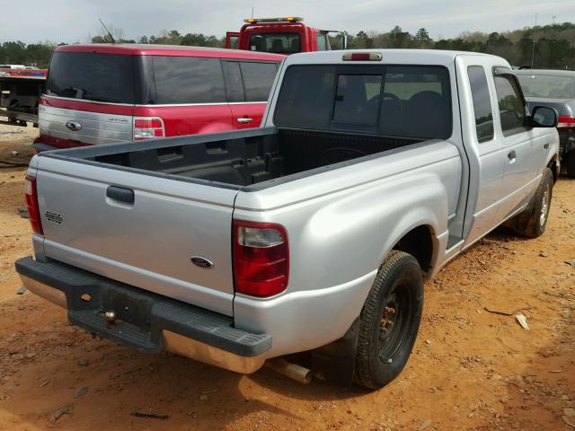 1FTYR44U82PA53570 - 2002 FORD RANGER SUP SILVER photo 4