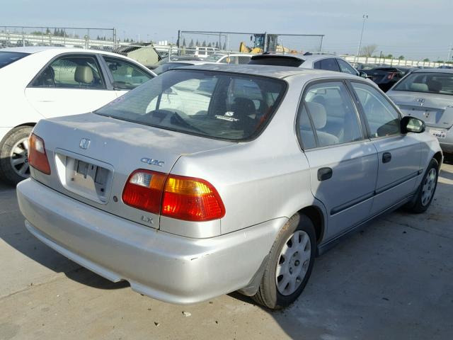 JHMEJ6676XS002133 - 1999 HONDA CIVIC LX SILVER photo 4