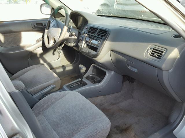 JHMEJ6676XS002133 - 1999 HONDA CIVIC LX SILVER photo 5