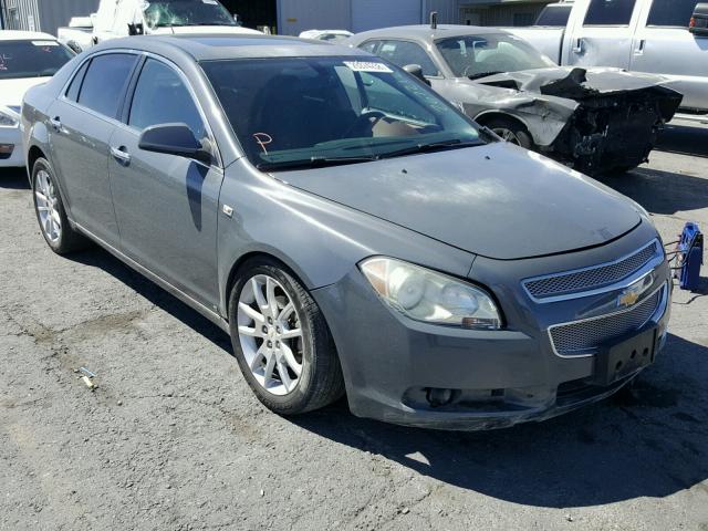 1G1ZK577384201499 - 2008 CHEVROLET MALIBU LTZ GRAY photo 1