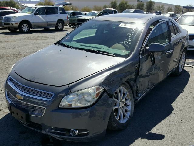 1G1ZK577384201499 - 2008 CHEVROLET MALIBU LTZ GRAY photo 2