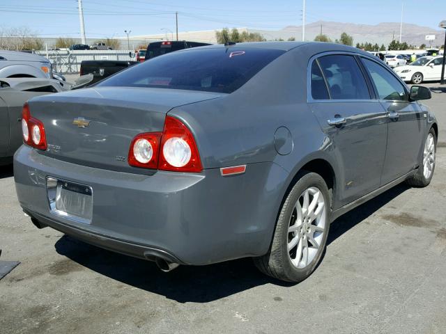 1G1ZK577384201499 - 2008 CHEVROLET MALIBU LTZ GRAY photo 4