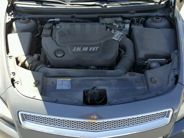 1G1ZK577384201499 - 2008 CHEVROLET MALIBU LTZ GRAY photo 7
