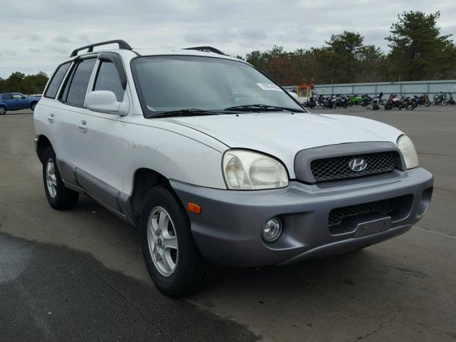 KM8SC73D83U453878 - 2003 HYUNDAI SANTA FE G WHITE photo 1