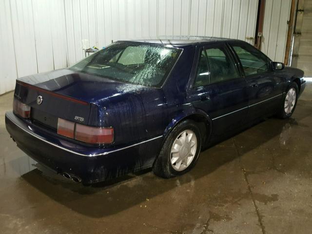 1G6KY5298VU837415 - 1997 CADILLAC SEVILLE ST BLUE photo 4