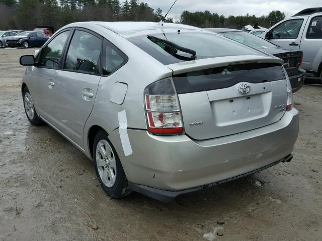 JTDKB20U940091938 - 2004 TOYOTA PRIUS SILVER photo 3