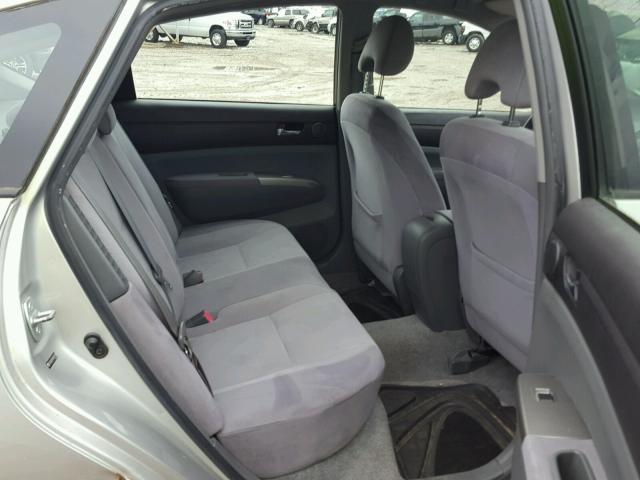 JTDKB20U940091938 - 2004 TOYOTA PRIUS SILVER photo 6