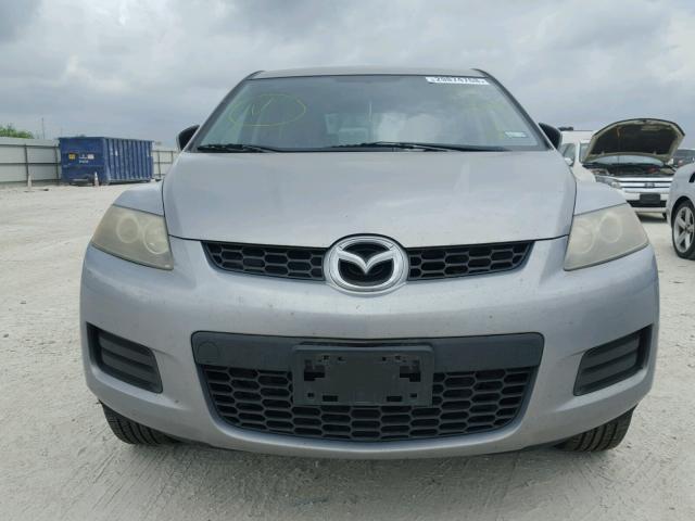 JM3ER293190237864 - 2009 MAZDA CX-7 SILVER photo 9