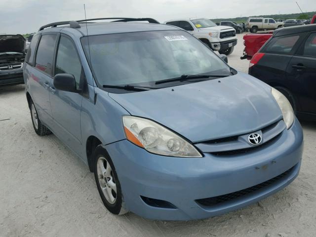 5TDZK23C47S074726 - 2007 TOYOTA SIENNA CE BLUE photo 1