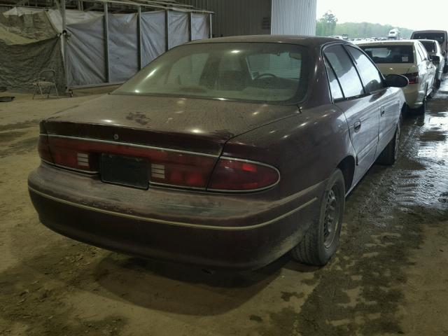 2G4WS52M1X1497975 - 1999 BUICK CENTURY CU MAROON photo 4